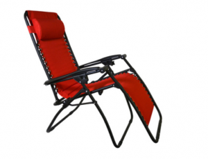 Red Sarasota Breeze Zero Gravity Chair